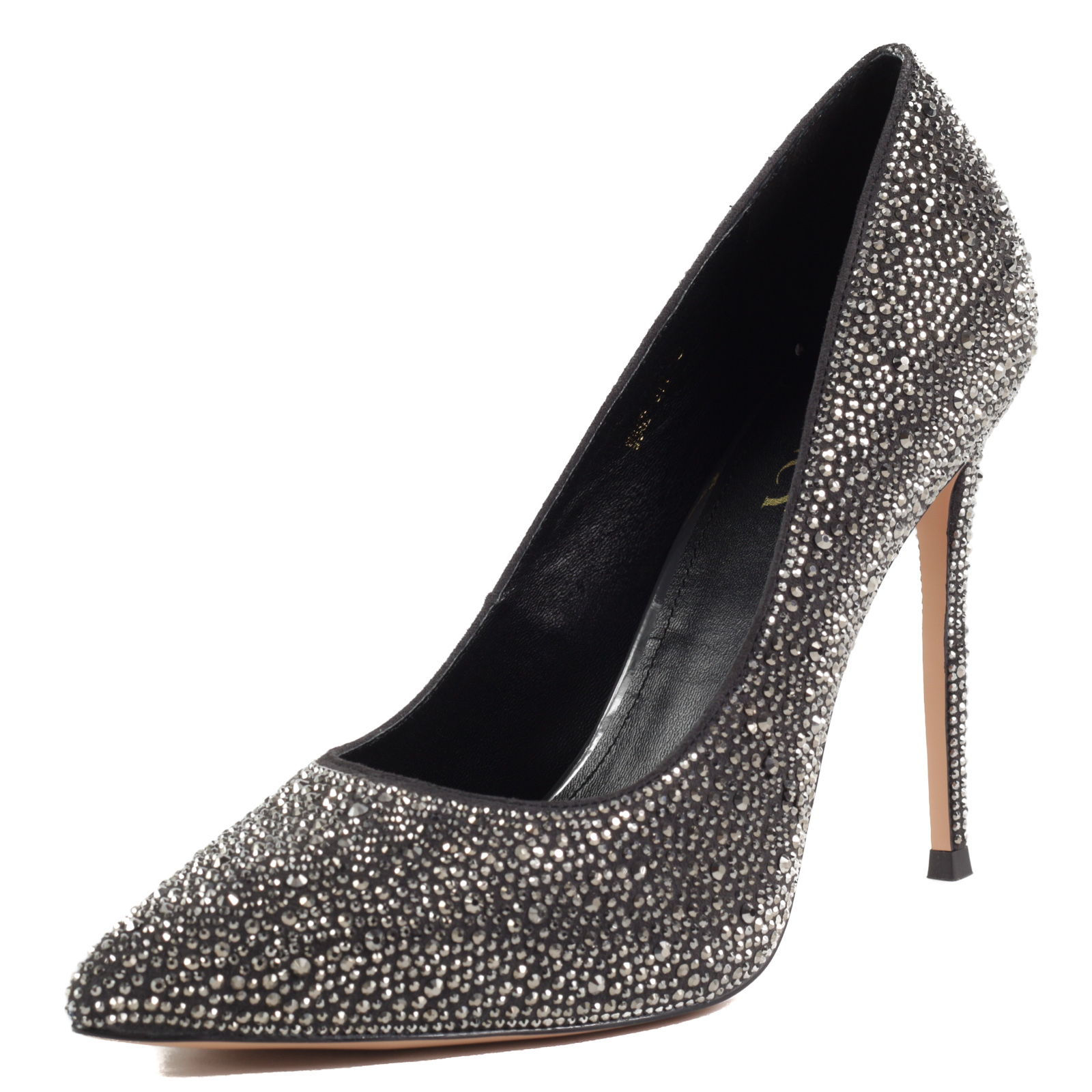 Дамски елегантни обувки Yoncy® естествена кожа сребристи