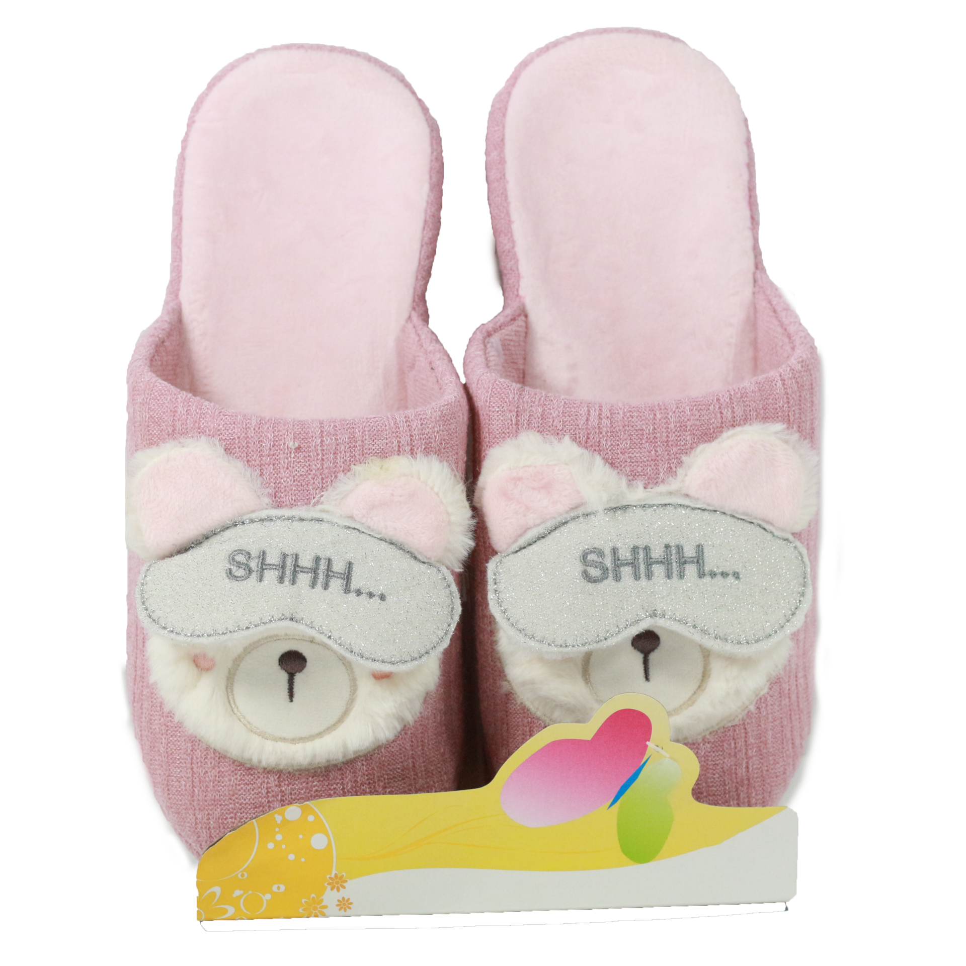 Дамски домашни чехли Bulldozer розови