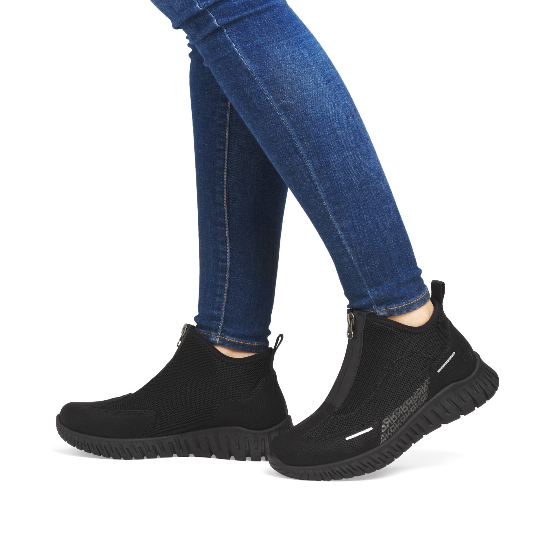 Дамски обувки RIEKER M5351-00 VEGAN черни