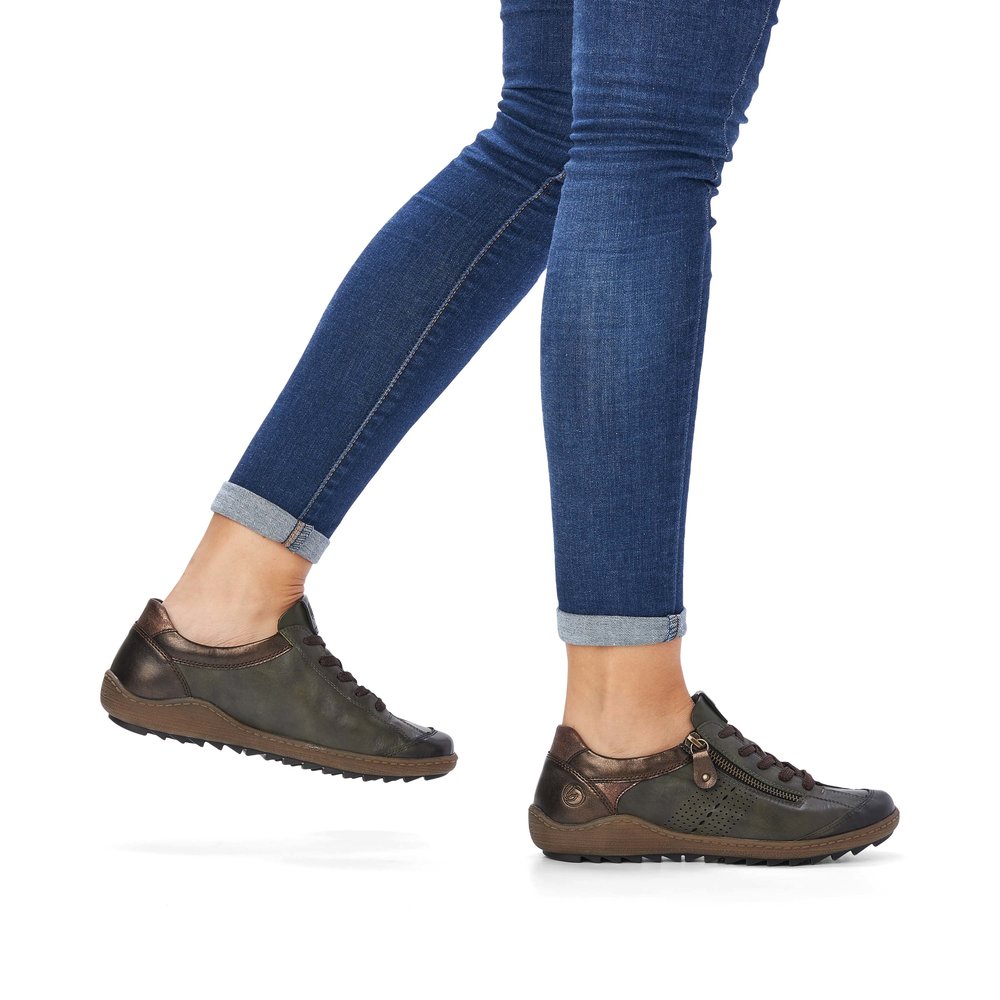 Дамски спортни обувки Remonte зелени D0771-54