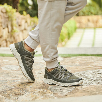 Мъжки спортни обувки  Rieker 14555-54 зелени