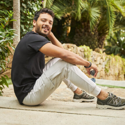 Мъжки спортни обувки  Rieker 14555-54 зелени