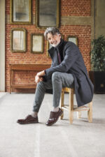 Мъжки кожени обувки Rieker Antistress черни  15320-00