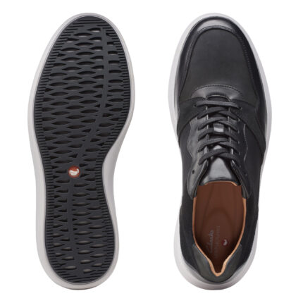 Мъжки спортни обувки Clarks Un Globe Run черни