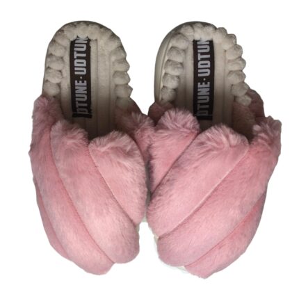 Дамски  домашни чехли Kompass   светло розови