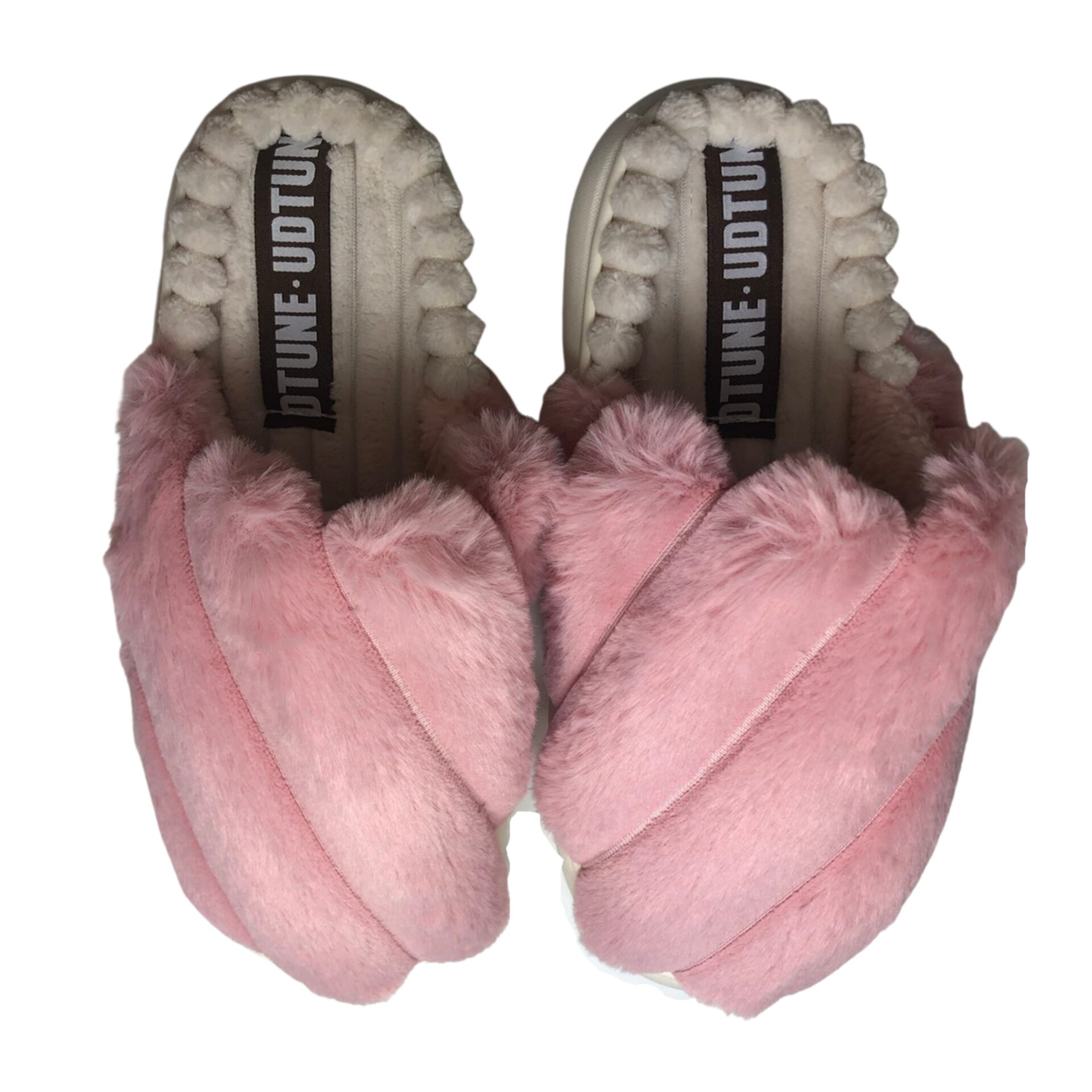 Дамски  домашни чехли Kompass   светло розови