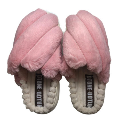 Дамски  домашни чехли Kompass   светло розови