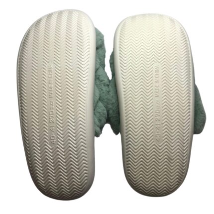 Дамски  домашни чехли Kompass  зелени