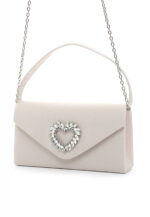 Дамска елегантна чанта Tamaris слонова кост