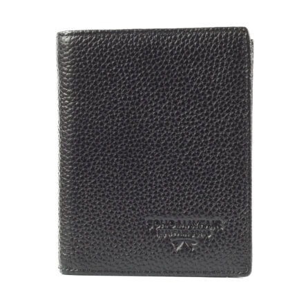 Мъжки портфейл Soho Mayfair естествена кожа черен