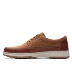Мъжки спортни обувки Clarks Nature 5 Lo  естествен набук кафяви