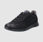 Мъжки спортни обувки с връзки Bugatti Polaris черни Soft Fit Easy Change