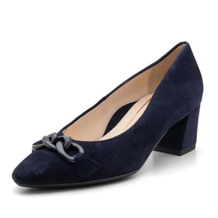 Дамски обувки Ara High Soft естествена кожа сини