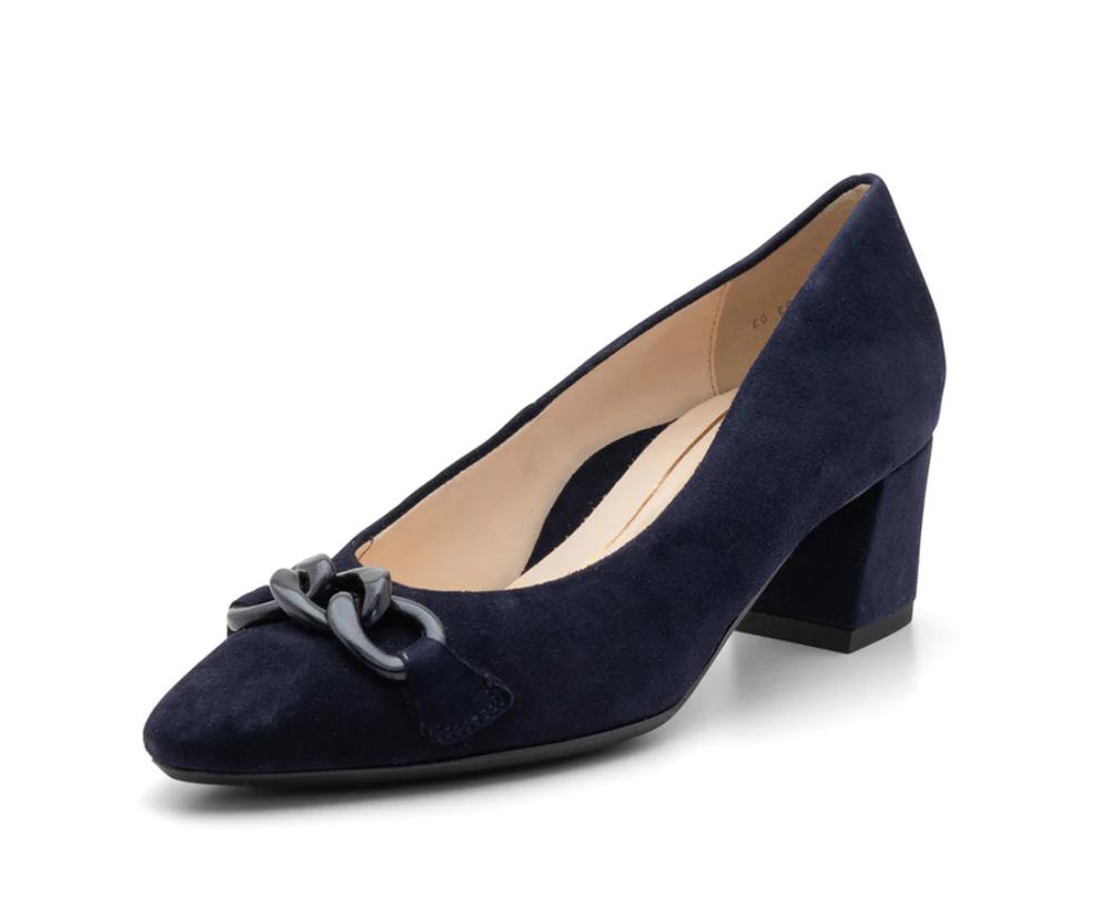 Дамски обувки Ara High Soft естествена кожа сини 