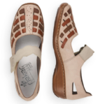 Дамски обувки Rieker ANTISTRESS 41369-61 бежови