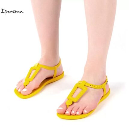 Дамски сандали Ipanema жълти