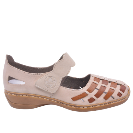 Дамски обувки Rieker ANTISTRESS 41369-61 бежови