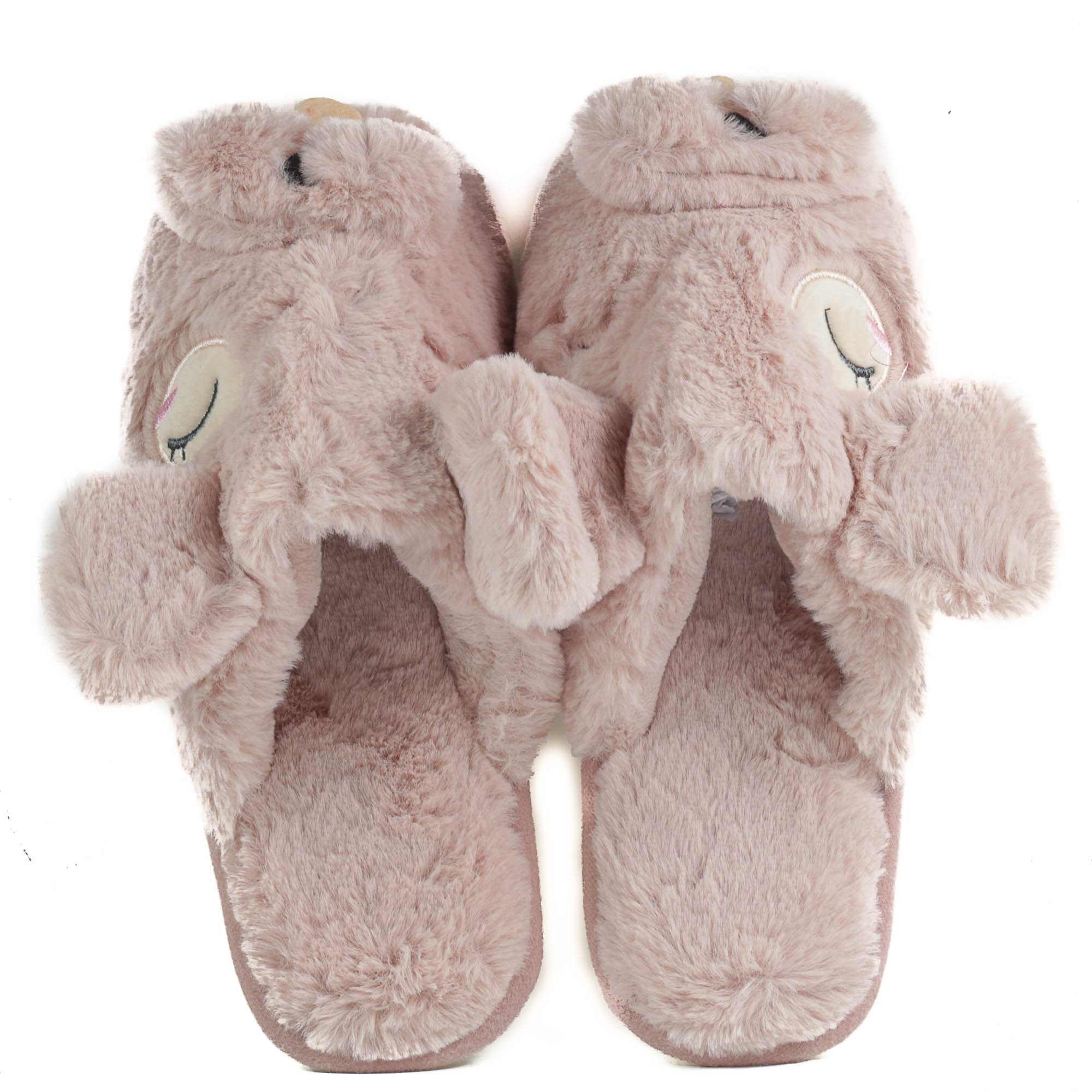 Дамски домашни чехли с пух Yoncy®