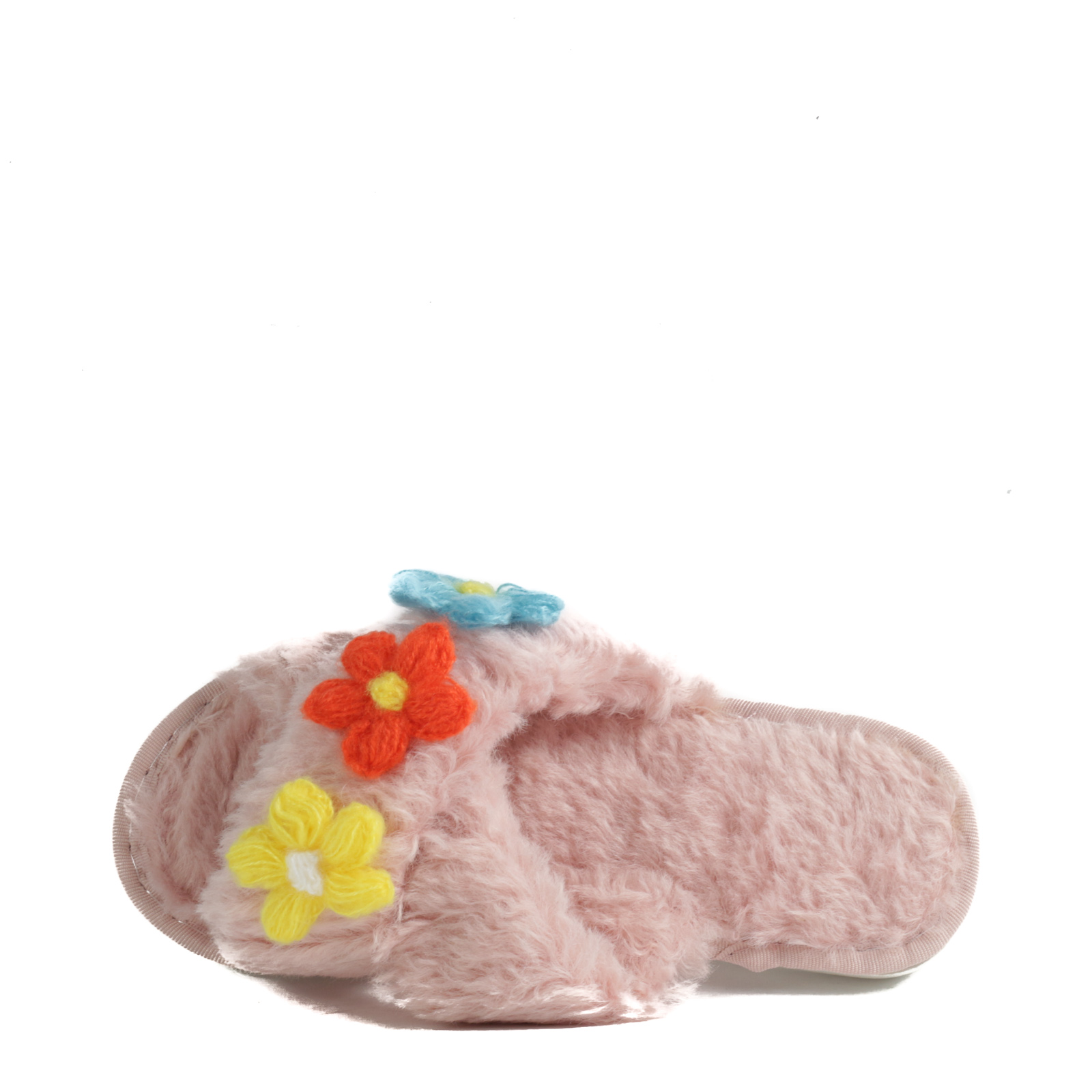 Дамски чехли с цветя Yoncy® розови