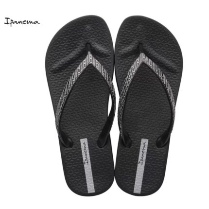 Дамски анатомични джапанки Ipanema черни