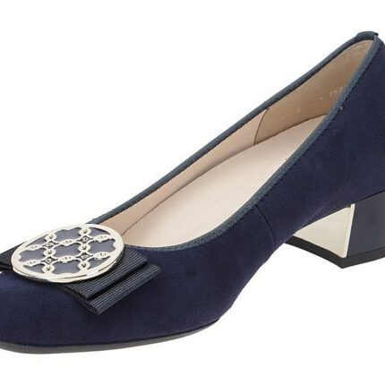 Дамски елегантни обувки Ara ширина H сини