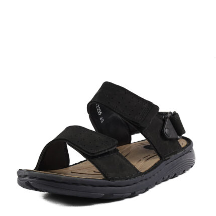 Мъжки сандали Soho Mayfair естествена кожа черни