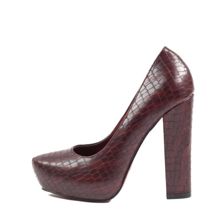 Дамски елегантни обувки Yoncy® бордо