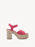 Дамски сандали на ток Tamaris циклама