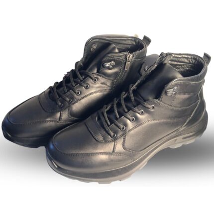 Мъжки боти Soho Mayfair естествена кожа черни