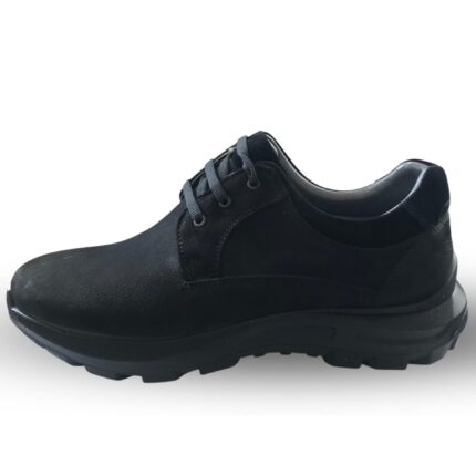 Мъжки ежедневни обувки Soho Mayfair естествен набук черни