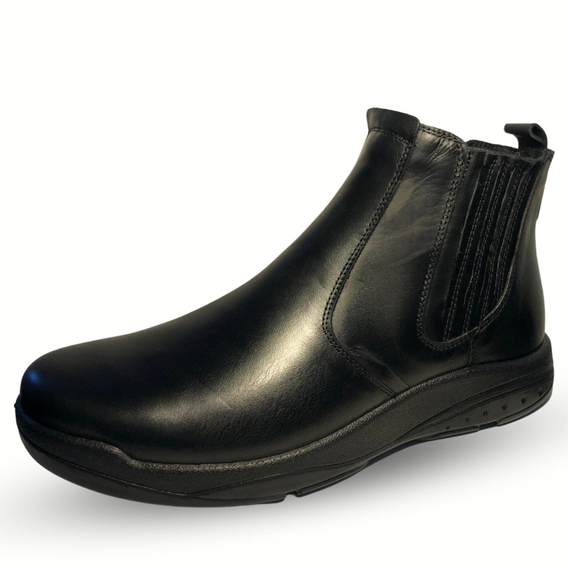 Мъжки боти Soho Mayfair естествена кожа черни