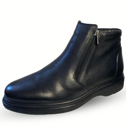 Мъжки боти Soho Mayfair естествена кожа черни