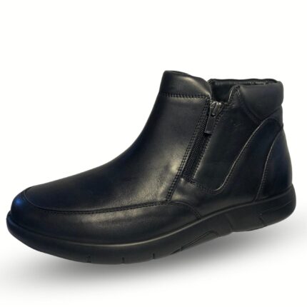 Мъжки боти Soho Mayfair естествена кожа черни