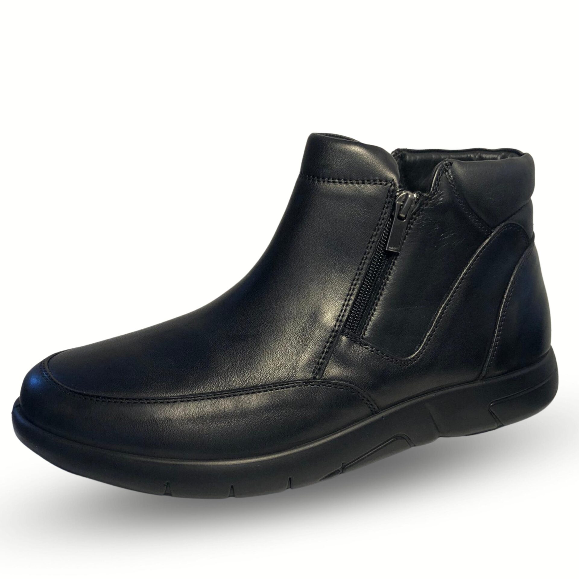 Мъжки боти Soho Mayfair естествена кожа черни