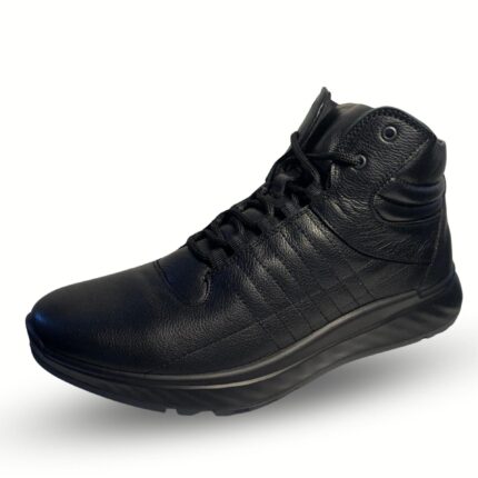 Мъжки боти Soho Mayfair естествена кожа черни