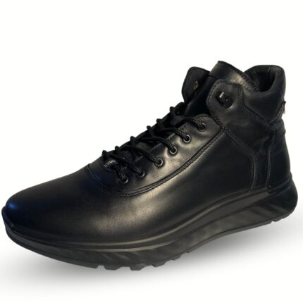 Мъжки боти Soho Mayfair естествена кожа черни