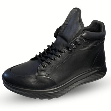 Мъжки боти Soho Mayfair естествена кожа черни