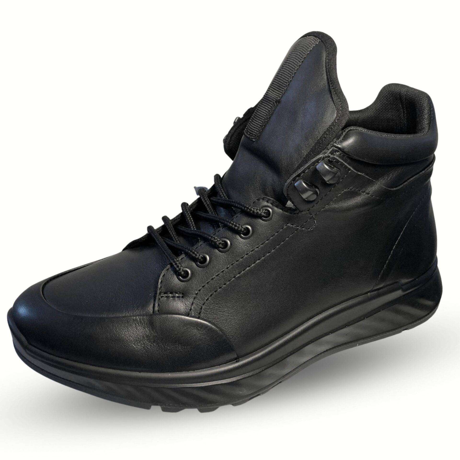 Мъжки боти Soho Mayfair естествена кожа черни