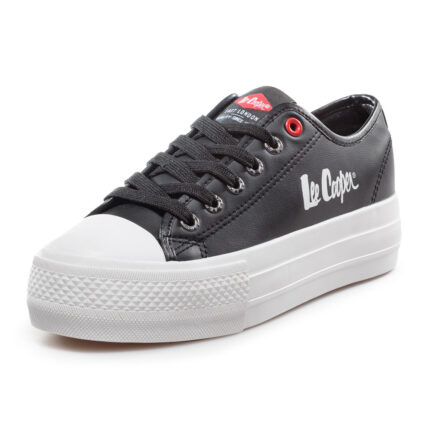 Дамски кожени гуменки  Lee Cooper  LC-801-09 черни