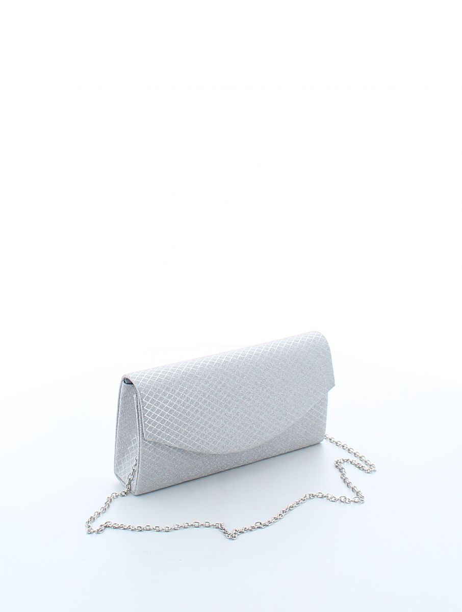 Дамска клъч чанта Marina Galanti® сребриста