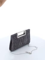 Дамска клъч чанта Marina Galanti® тъмно сива