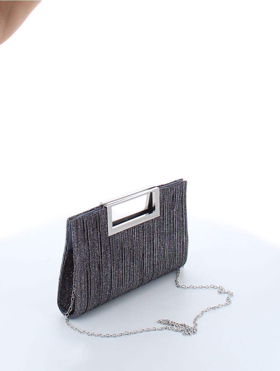 Дамска клъч чанта Marina Galanti® тъмно сива