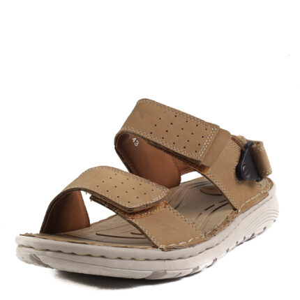 Мъжки сандали Soho Mayfair естествена кожа бежови