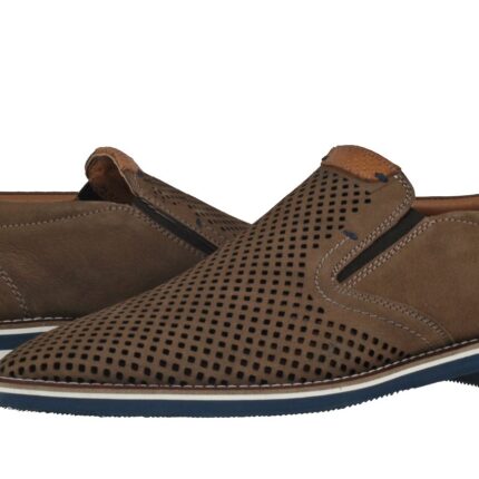 Мъжки пролетно-летни обувки Salamander бежови естествена кожа