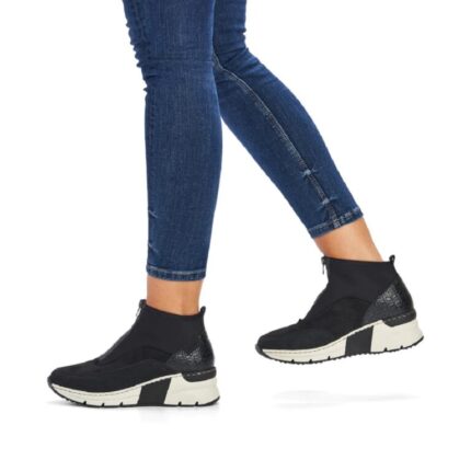 Дамски боти Rieker Antistress N6352-00 черни