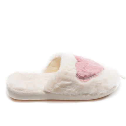 Дамски домашни чехли Bulldozer бели