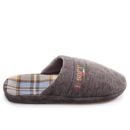 Мъжки домашни чехли Bulldozer тъмно сиви