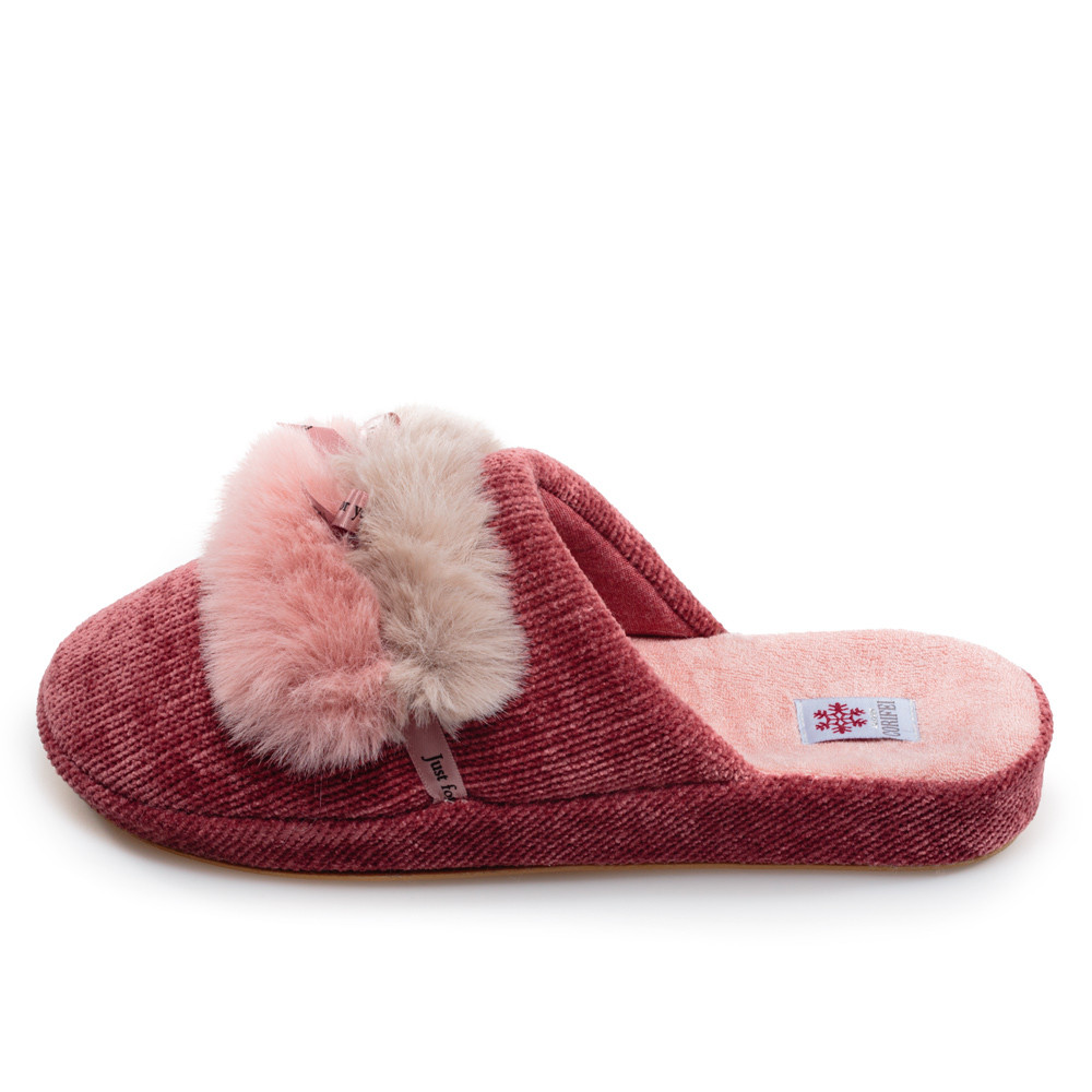 Дамски домашни чехли Bulldozer P212-2 розови