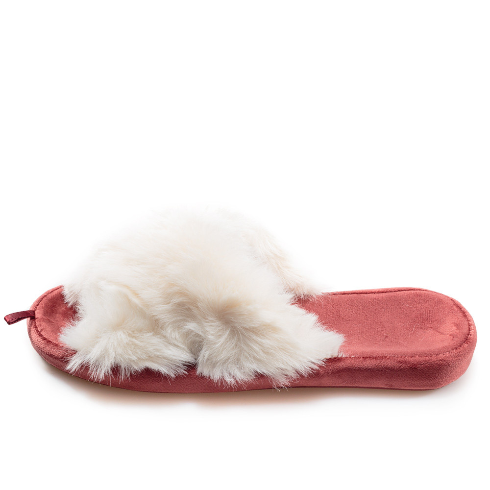 Дамски домашни чехли Bulldozer P212-6 бели