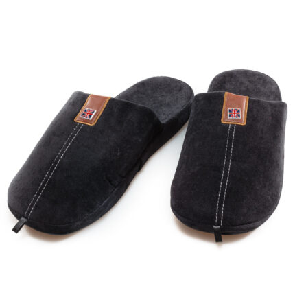 Юношески домашни чехли Bulldozer черни